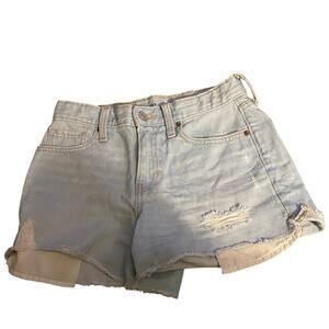 Old Navy Short Shorts Raw Hem Size 12